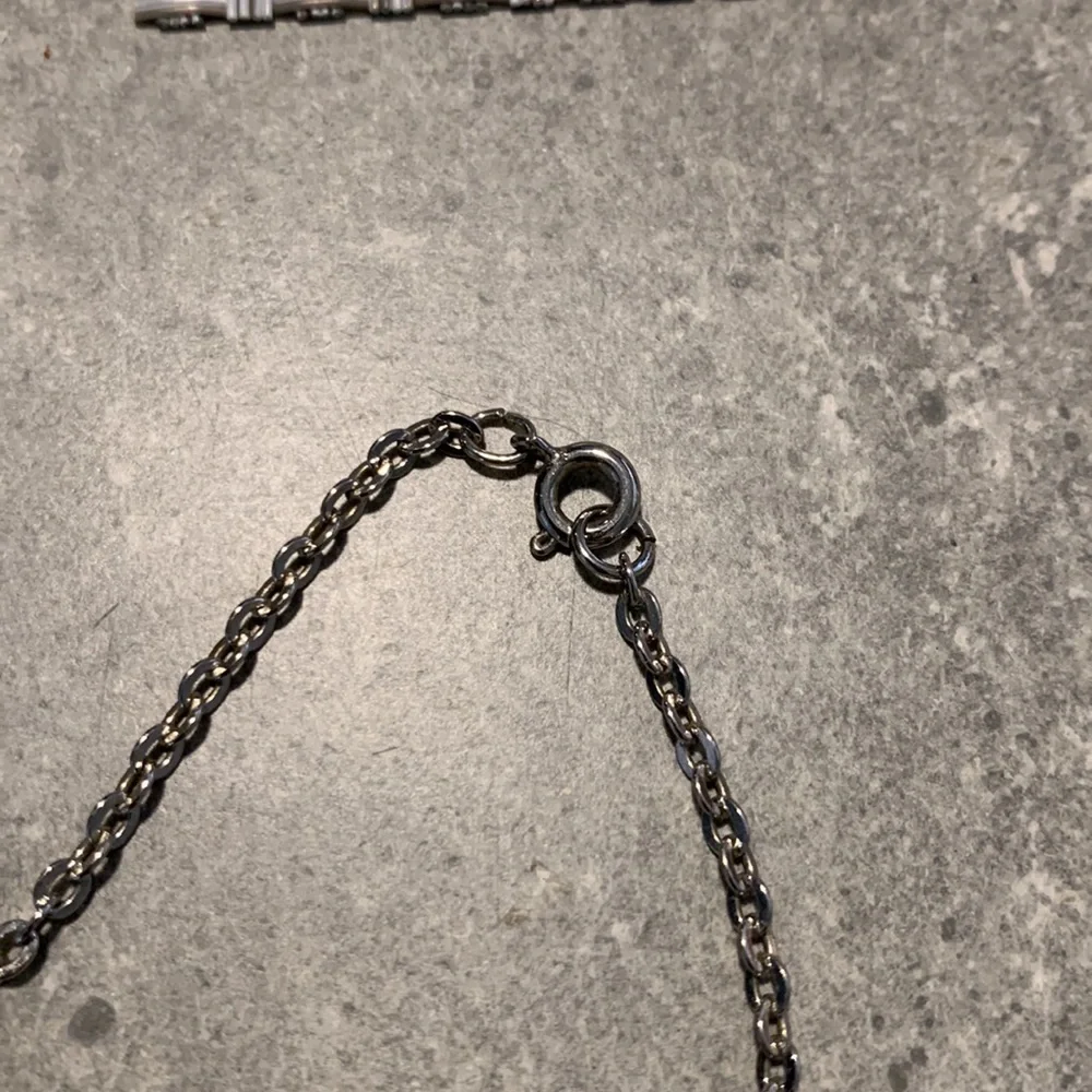 Vintage beaded heart necklace